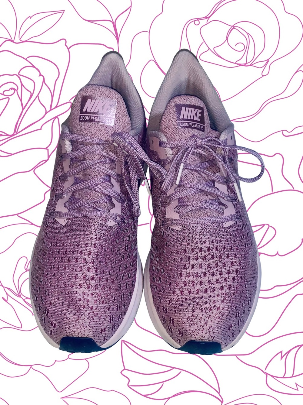 Nike Women’s Zoom Pegasus 35 Running Shoes — Elemental Rose